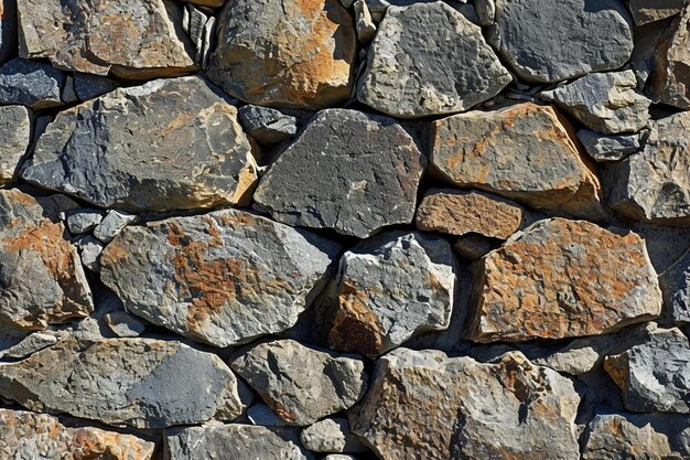 Estucos naturais de pedra bruta