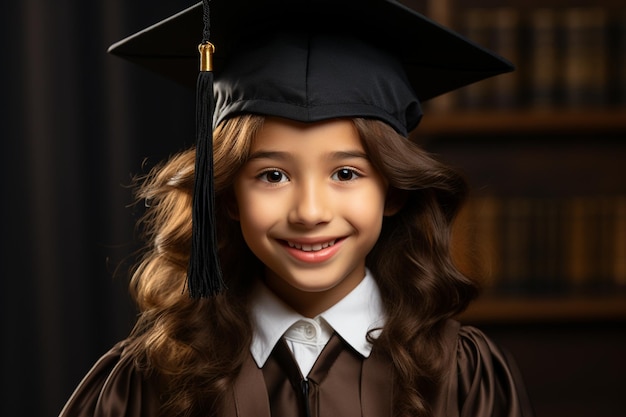 estudiante académico educación universitaria graduado universitario mujer joven persona de graduación feliz