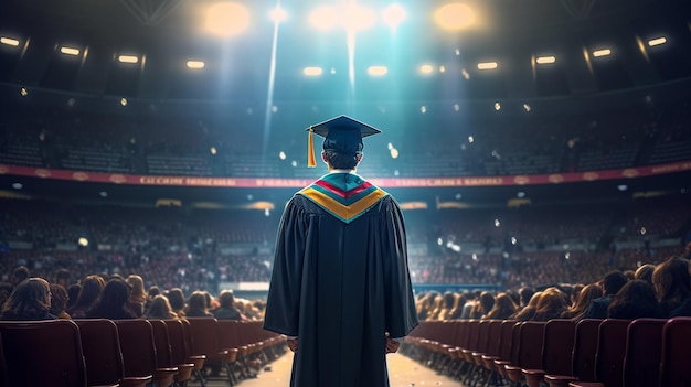 Foto estudiante egresada de la universidad generativa ai