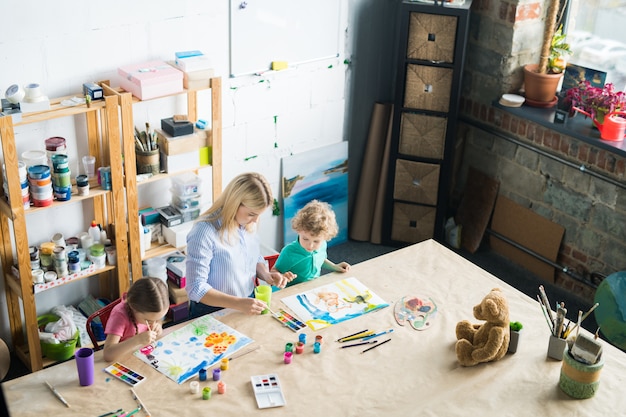 Estudio de arte para niños