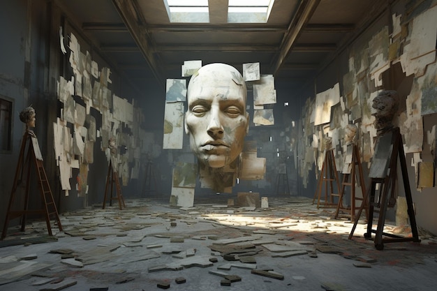 Un estudio de arte en realidad virtual donde los usuarios esculpen con 00536 02