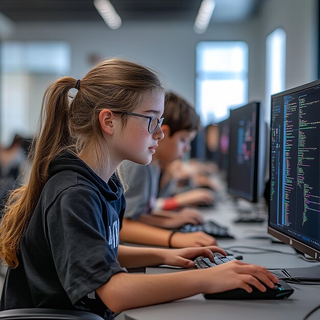 Estudio de codificación avanzado con tecnología de vanguardia
