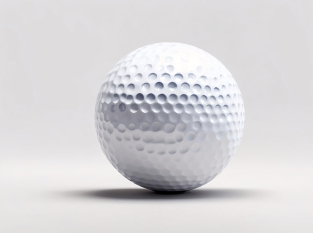 Estudio de fotografía de una pelota de golf