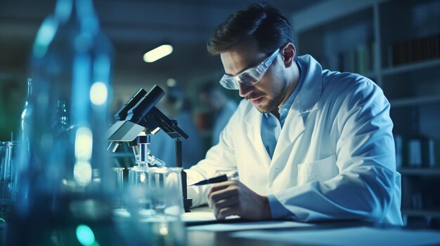 Estudio de virus en el laboratorio