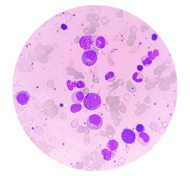 Estudo da medula óssea Suggestivo de medula reativa com hiperplasia eritróide dimórfica