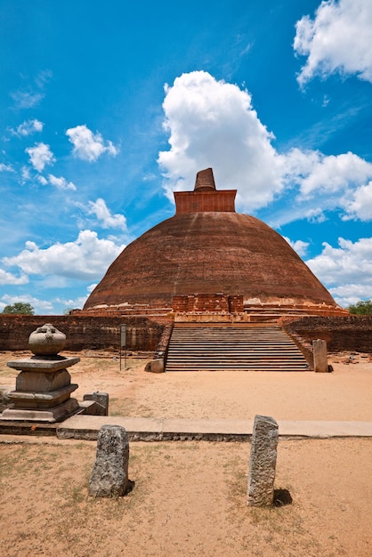 Estupa Dagoba Jetavaranama Anuradhapura Sri Lanka