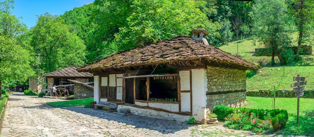 Foto etar architectural ethnographic complex in bulgarien