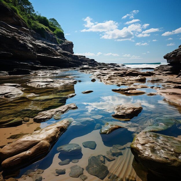 Eternal Tides Beach Landschaft Foto