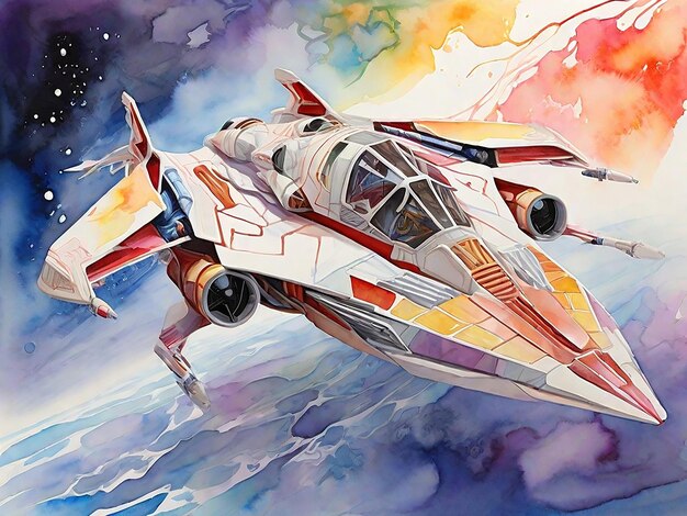 Ethereal Starfighter Uma Odisséia em Aquarela