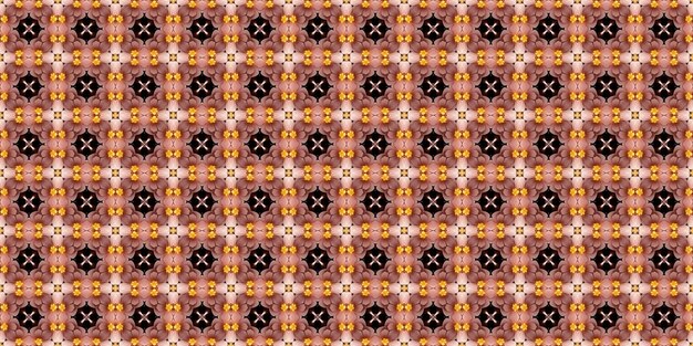 Ethnisches Muster Abstrakt Kaleidoskopgewebe Design Textur oder Hintergrund