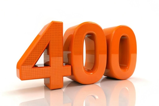 etiqueta de preço de desconto de vendas 3d para composição 40 por cento