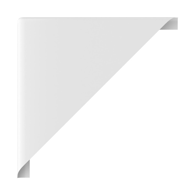 Foto etiqueta de esquina etiqueta de esquina ilustración 3d
