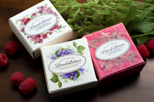 La etiqueta del producto de belleza caprichoso Berry Bliss SelfCare