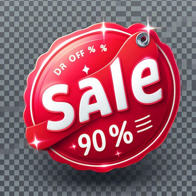 una etiqueta de venta roja que dice " venta gratuita "