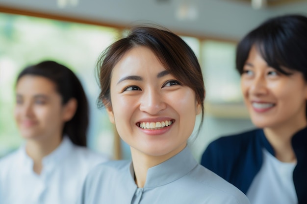 Etnia e diversidade no trabalho com empregados felizes celebrando o sucesso dos negócios