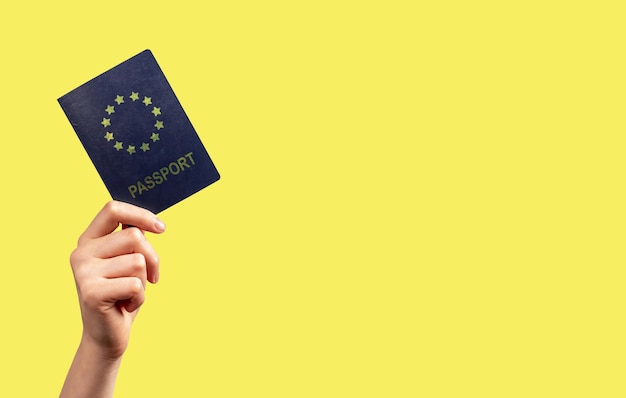EU-Pass-ID-Banner für Werbehintergrund weitergeben