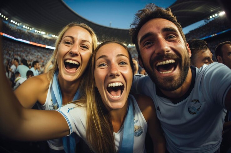 Foto la euforia deportiva