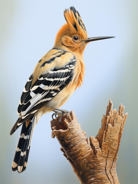 Eurasischer Hoopoe-Vogel