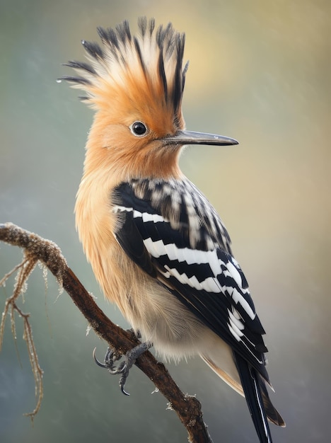 Eurasischer Hoopoe-Vogel