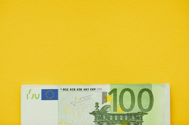 Euro-Geld. Euro Bargeld Hintergrund. Euro-Geld-Banknoten
