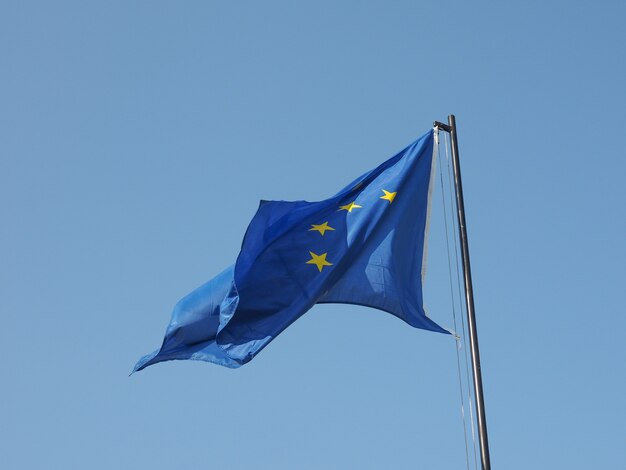 Europäische Flagge von Europa