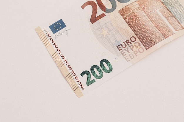 Europäische Währung Geld Euro-Banknoten