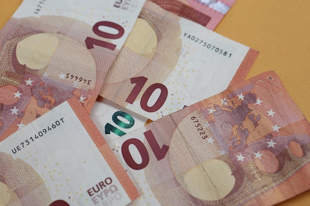 Europäische Währung Geld Euro-Banknoten