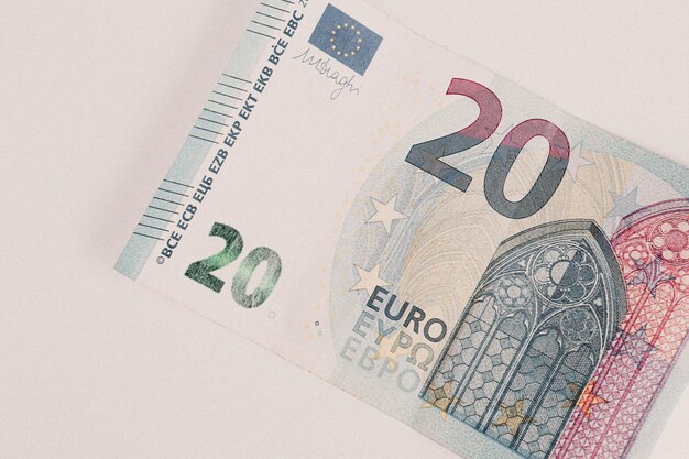 Europäische Währung Geld Euro-Banknoten