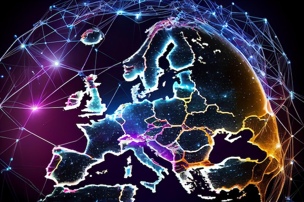 Europäisches Telekommunikationsnetz verbunden