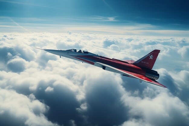 Foto europäisches verschwendungsschiff ariane-rakete in nahaufnahme auf der le bourget air international show.