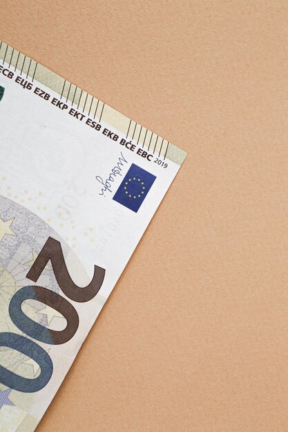 Foto europäisches währungsgeld, eurobanknoten