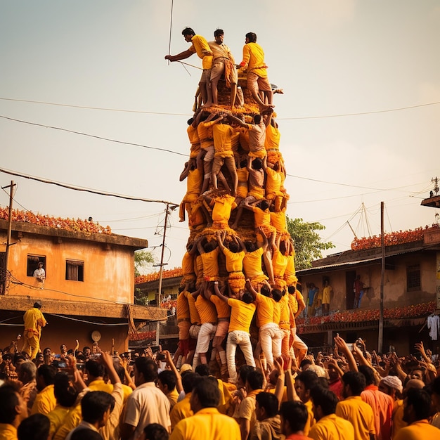 El evento Dahi handi