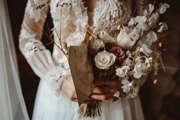 Foto evento de casamento conceito de amor para sempre