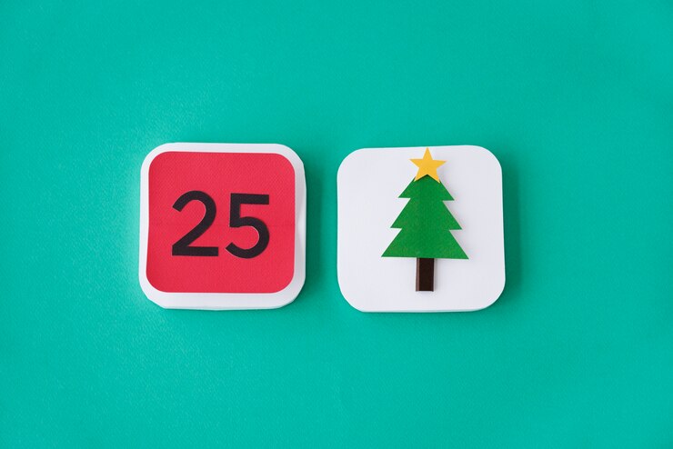 Foto evento de natal feliz festivo comemore o conceito de férias