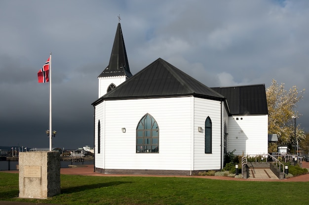 Ex iglesia noruega ahora es un café en la bahía de Cardiff