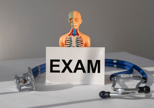 Exame médico conceito exame de órgãos internos e check-up