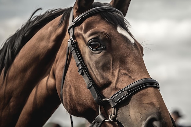 Un examen de la IA generativa del caballo de deporte