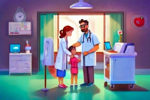 examen médico del niño