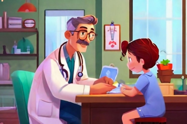 examen médico del niño