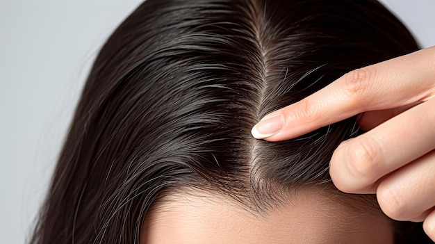 Examinar de perto os problemas de saúde do couro cabeludo e do cabelo
