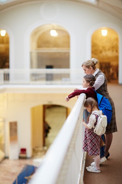 Excursión en el museo