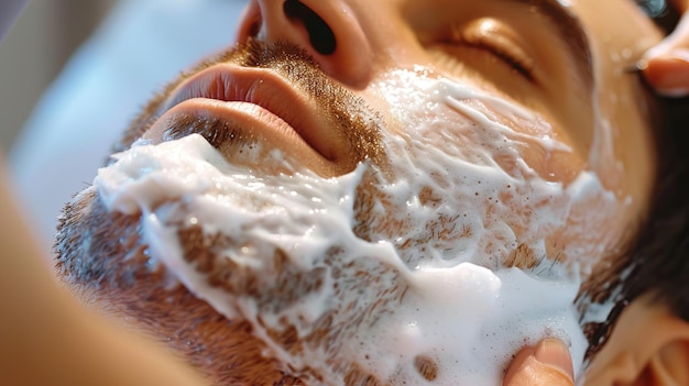 Exfoliante para afeitarse antes de afeitarse