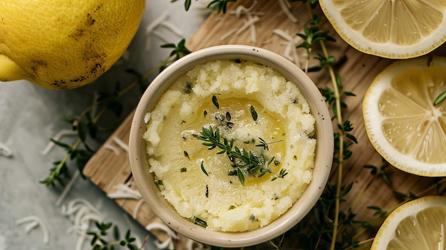 Exfoliante para el cuerpo con limón y tomillo