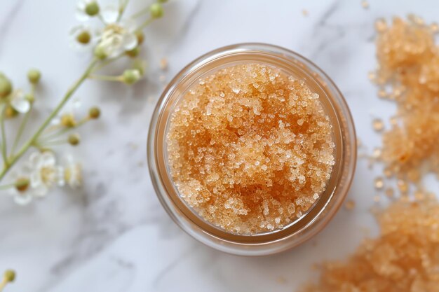 Exfoliante para los labios suaves y exfoliados
