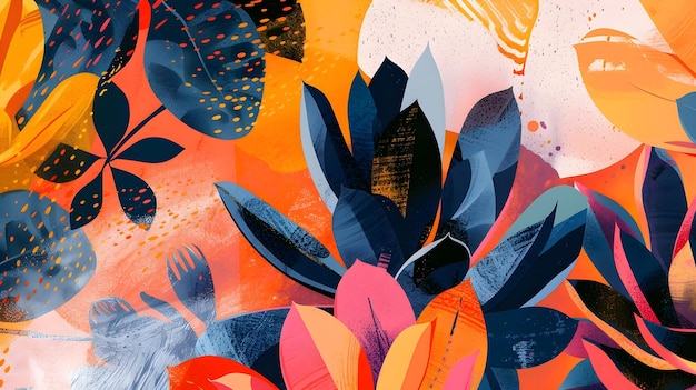 una exhibición colorida de flores con la palabra "amor" en la parte inferior