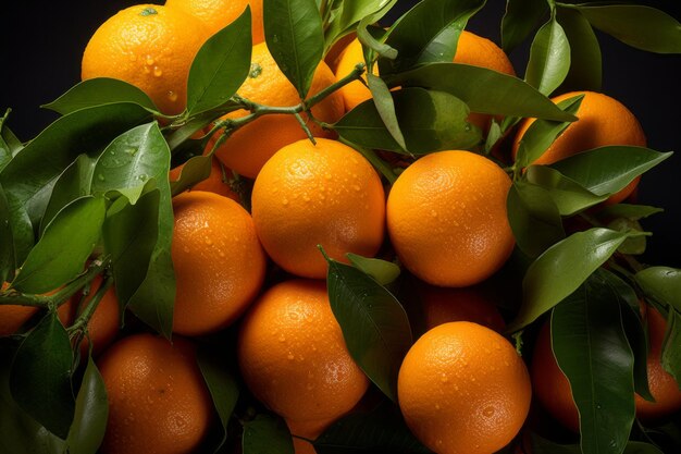 Exhibición de frutas de naranja cautivadoras AR 32