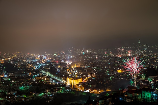 Exhibición de fuegos artificiales de Sarajevo