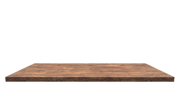 Exhibición de producto de encimera vacía de mesa de textura de madera