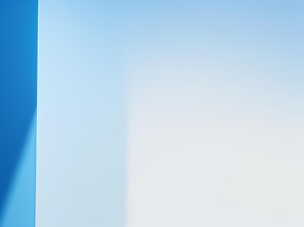 Exhibición de productos Minimal Abstracto Fondo azul claro