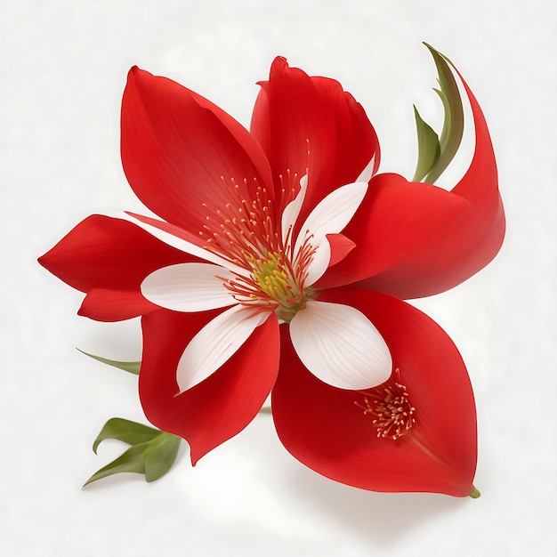 Exibição de logotipo floral vetorial elegante Rouge Reverence